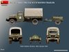 MiniArt 53066 G7117 Cargo Truck with Water Trailer 1/35